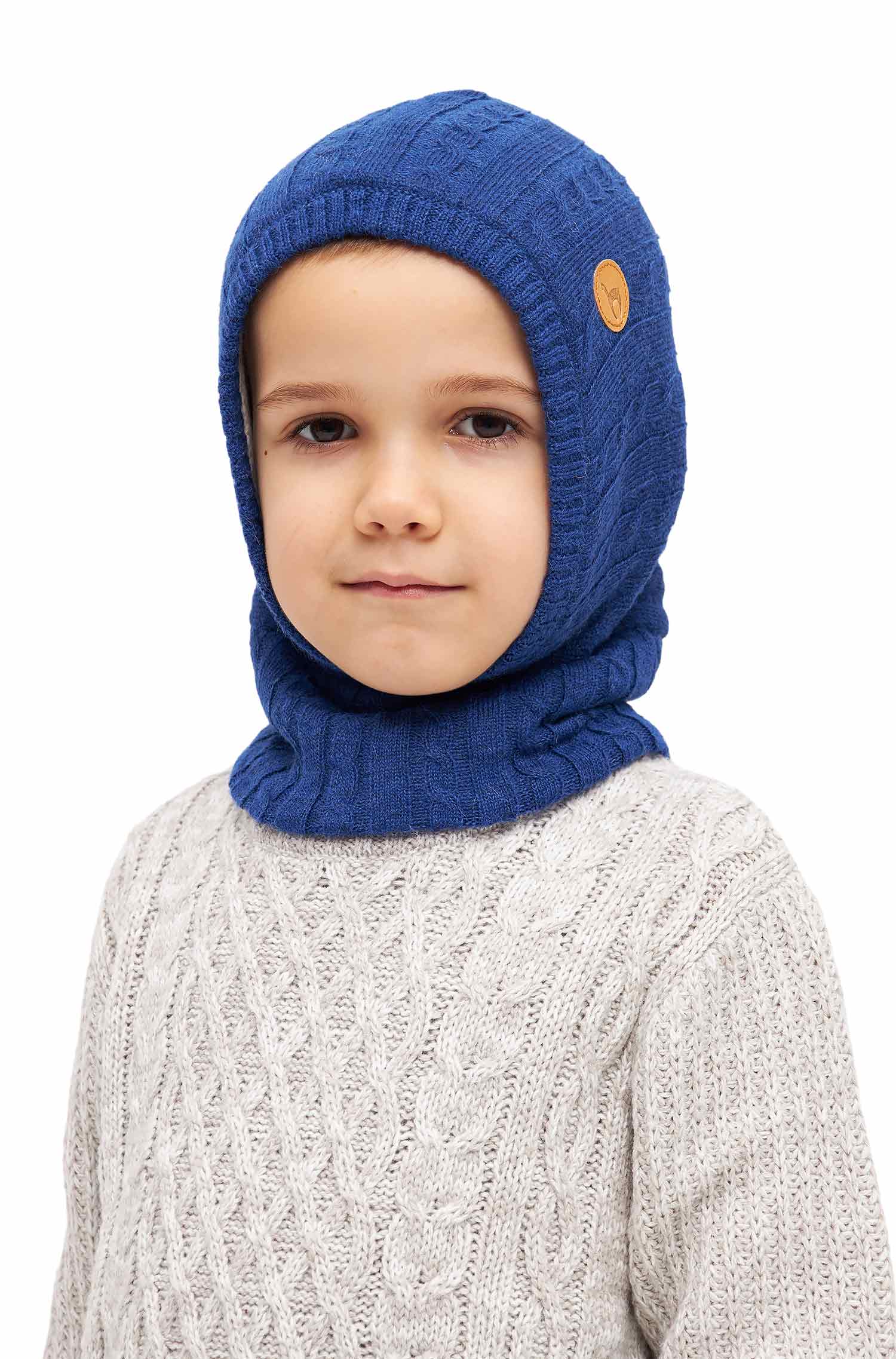 Schlupf-Mütze LANI Kinder Ringschal mit Kapuze