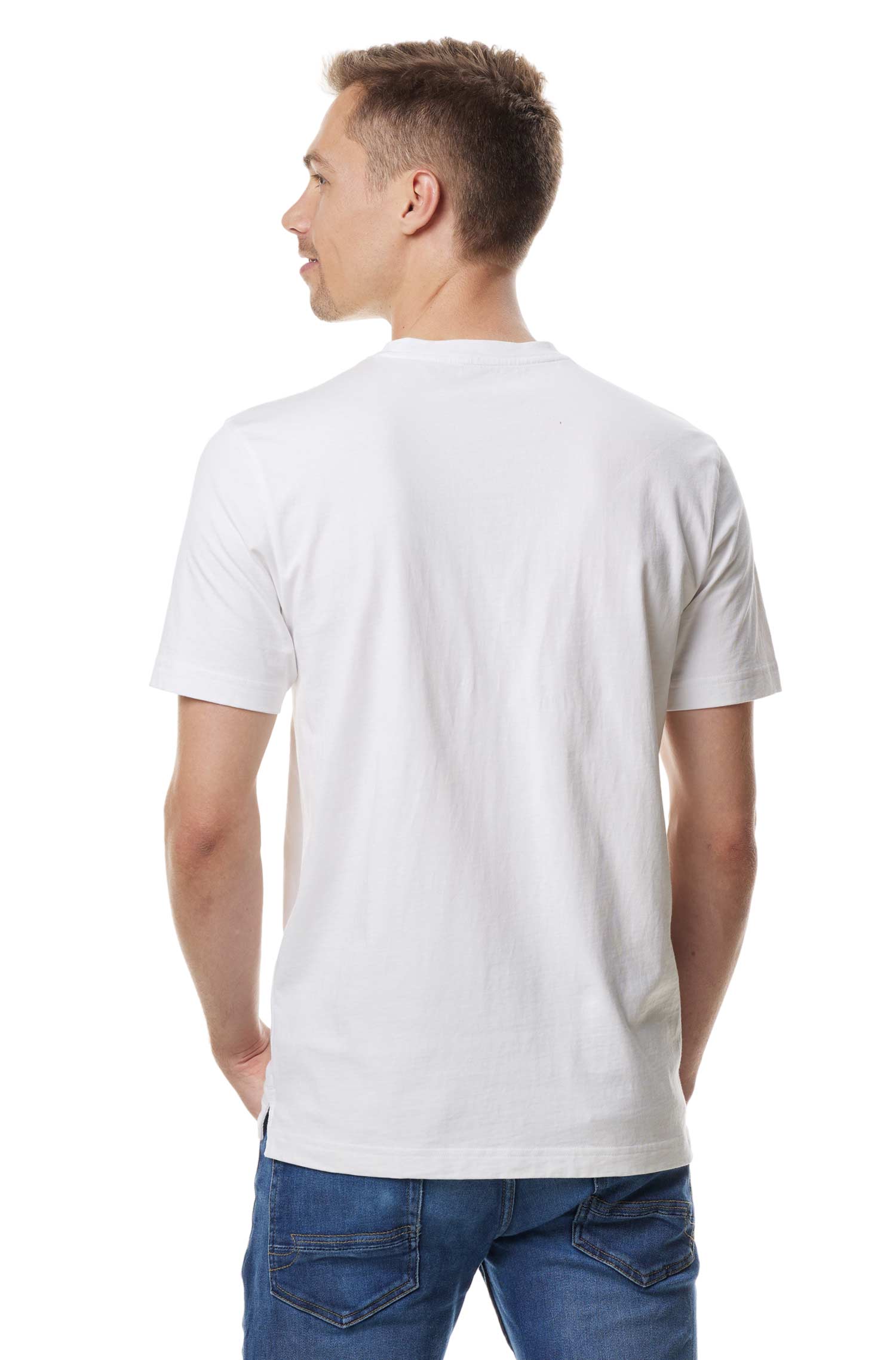 T-Shirt RUNDHALS mit Royal Alpaka-Baumwoll-Mix