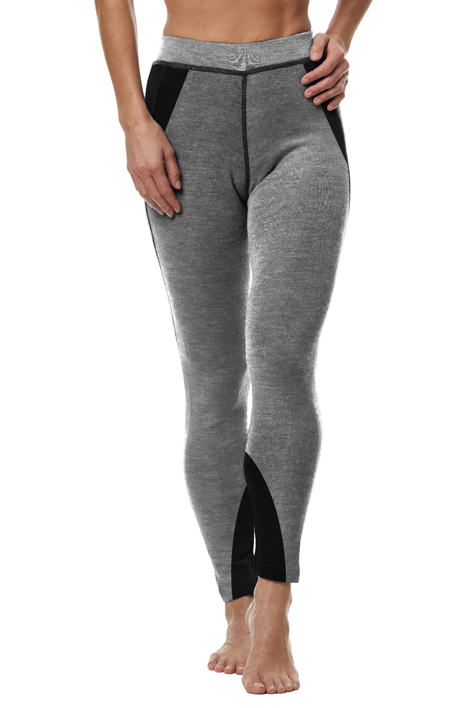 ST. MORITZ thermal leggings for women with alpaca mix