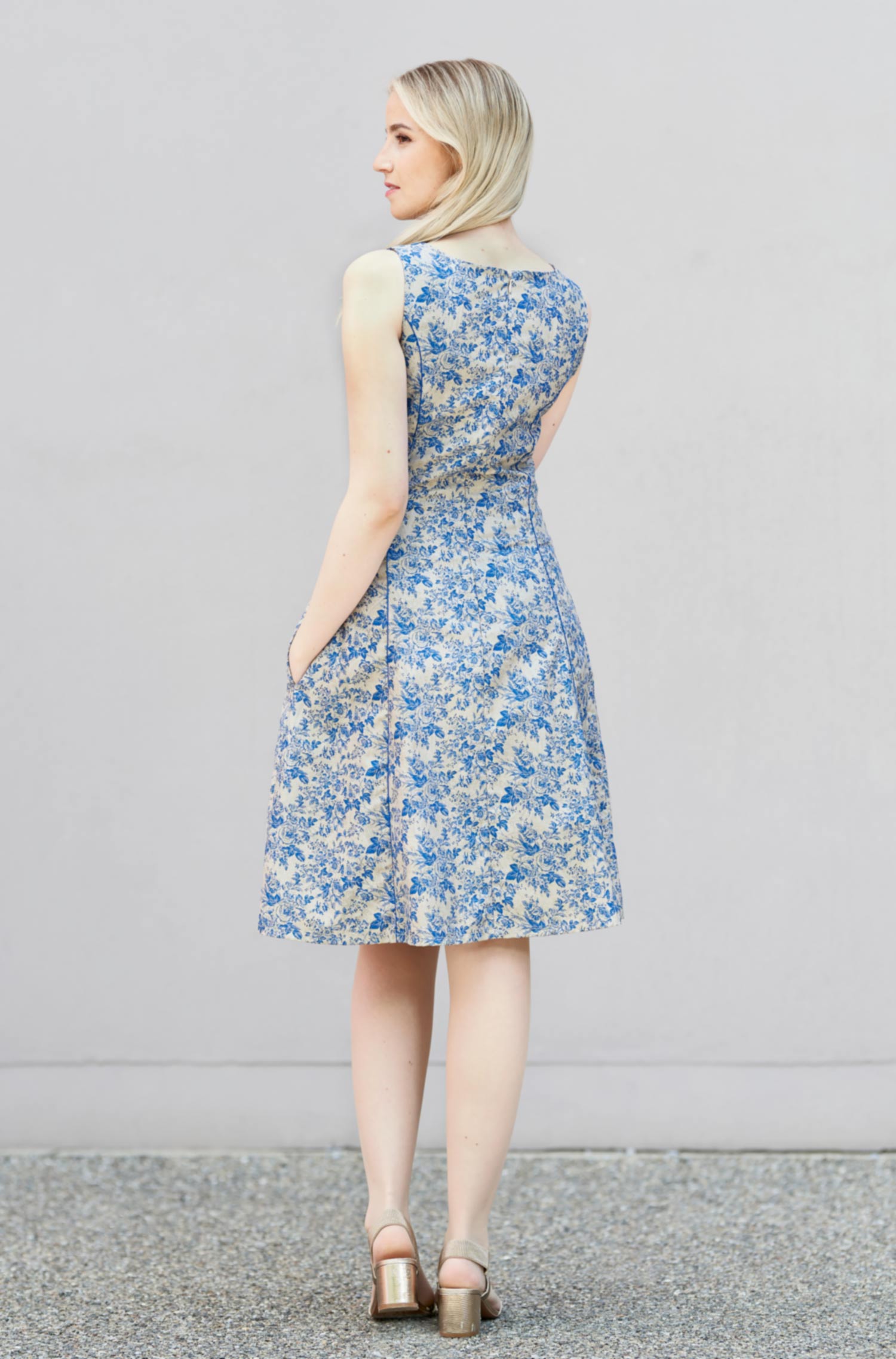 Trägerkleid IMPERIO aus 100% Pima Bio Baumwolle