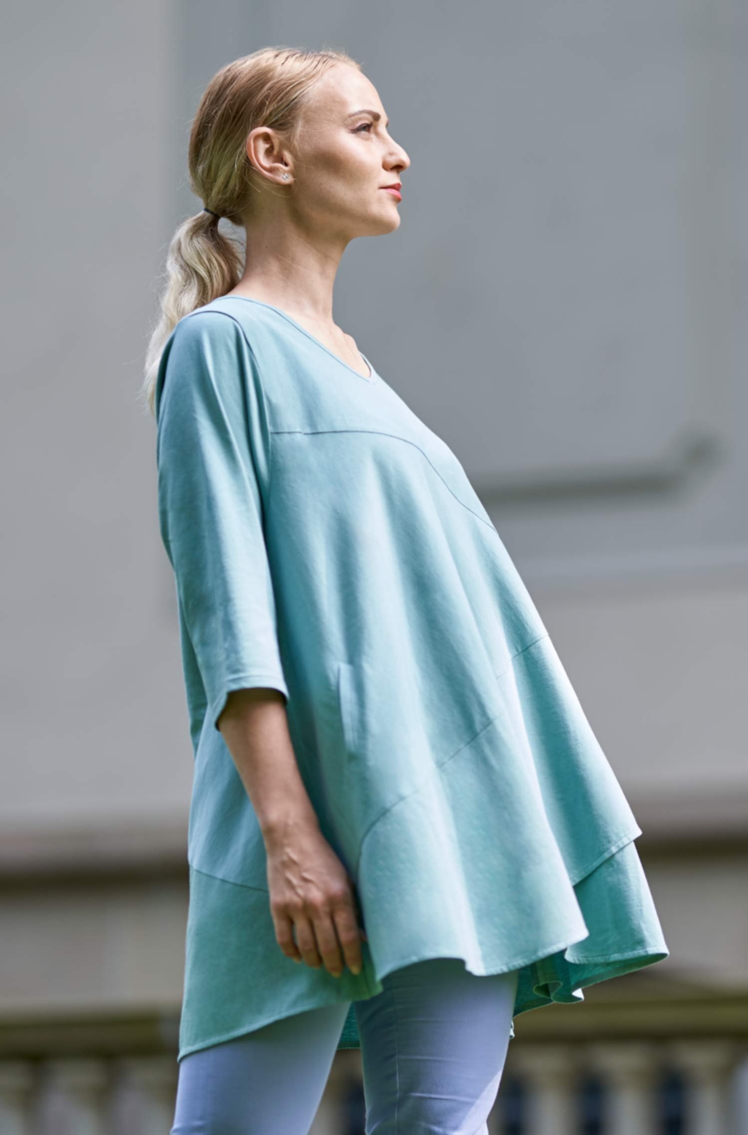 Tunika DIANA aus 100% Bio-Pima-Baumwolle