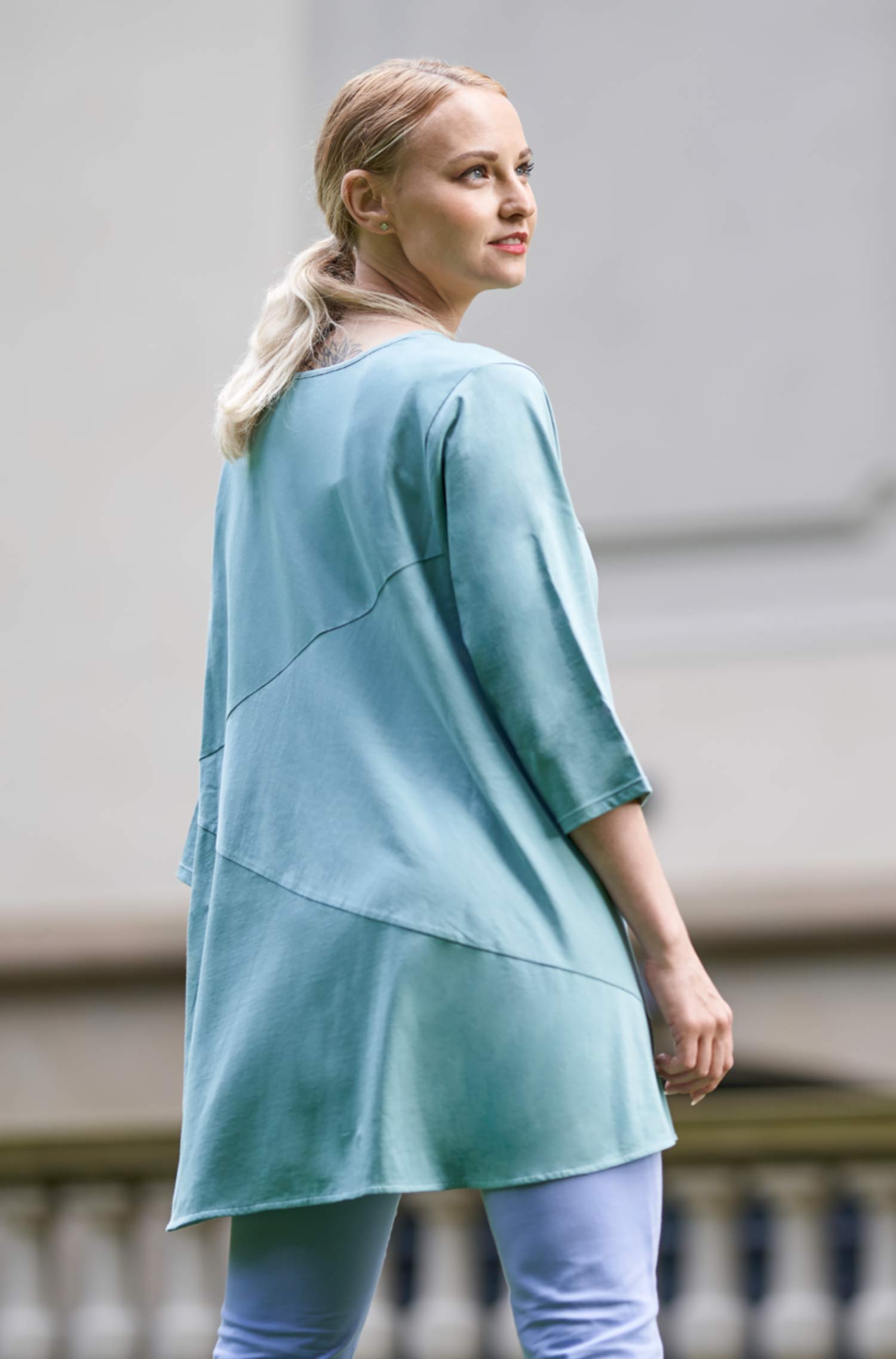 Tunika DIANA aus 100% Bio-Pima-Baumwolle