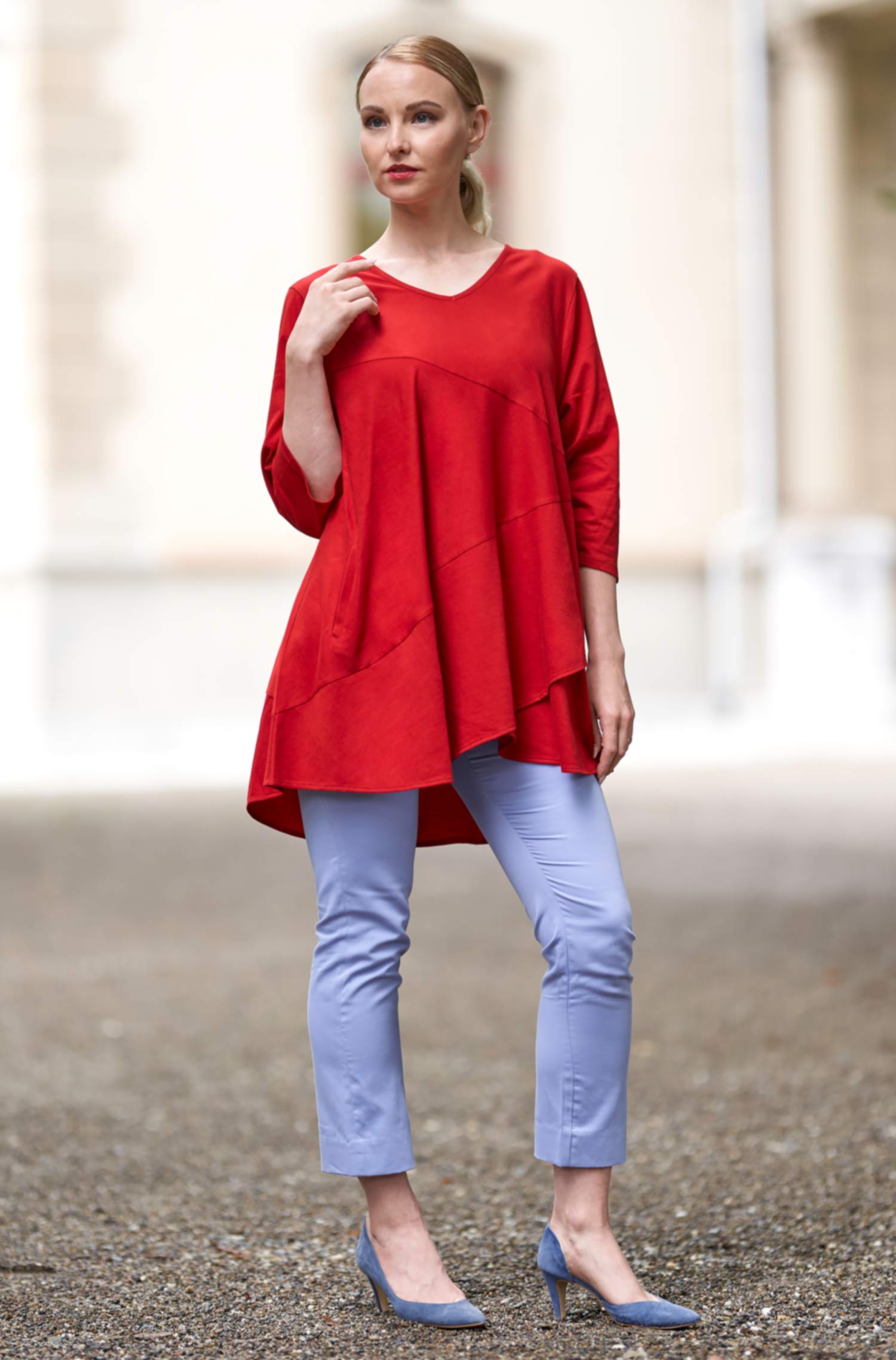 Tunika DIANA aus 100% Bio-Pima-Baumwolle