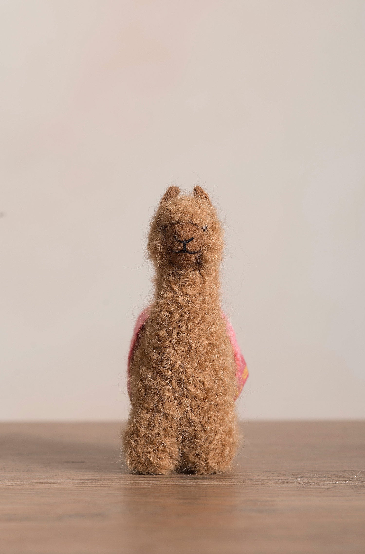 Wool Alpaca Animal QÓNI MEDIANO Decoration Plush Toy 11cm